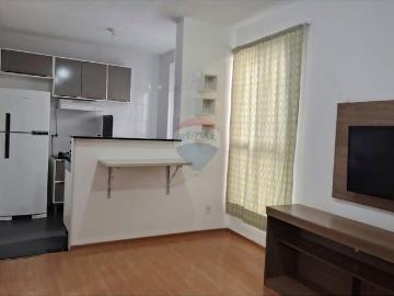 Apartamento térreo, mobiliado para alugar com 41m², 2 quartos e 1 vaga