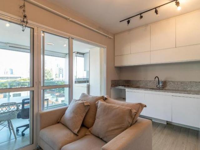 Apartamento tipo para venda em Cidade Monções com 1 quarto, sendo 1 suíte, 38m²