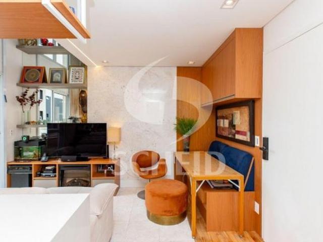 Apartamento tipo para venda em Itaim Bibi com 1 quarto, sendo 1 suíte, 47,3m² 1 vaga