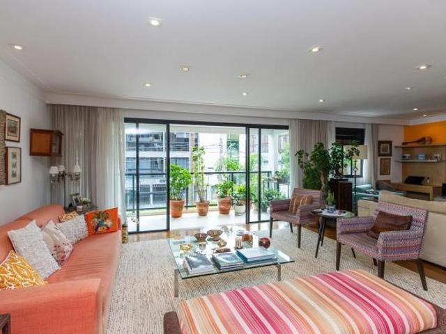 Apartamento tipo para venda em Vila Nova Conceição com 3 quartos, sendo 3 suítes, 161m²