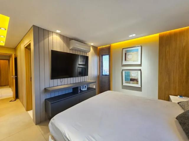Apartamento totalmente mobiliado em Lagoa Nova