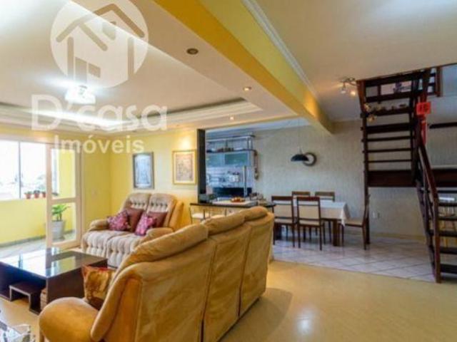 Apartamento triplex com 3 dormitórios à venda, 305 m² por R$ 554.000 Vila Ponta Porã Cachoeirinh