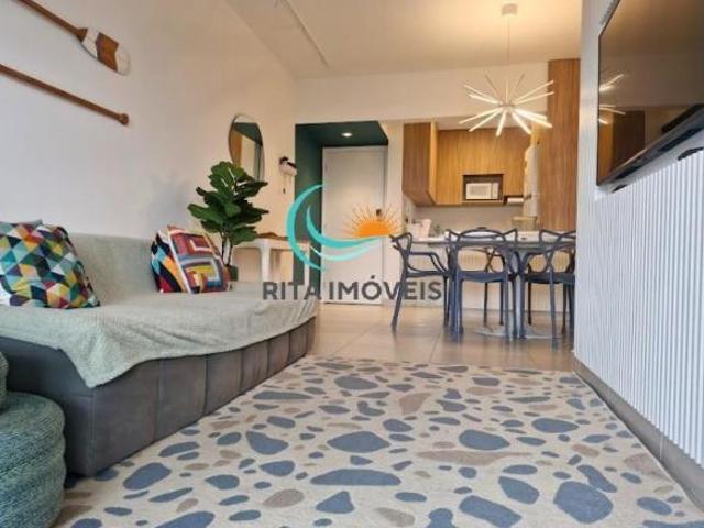 Apartamento Tulum Bertioga, 2 dormitórios, sendo 1 suíte, 2 vagas, varanda gourmet, vista mar, sol d