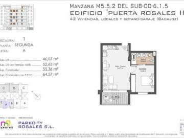Apartamento Venta Badajoz Capital, Huerta Rosales Valdepasillas