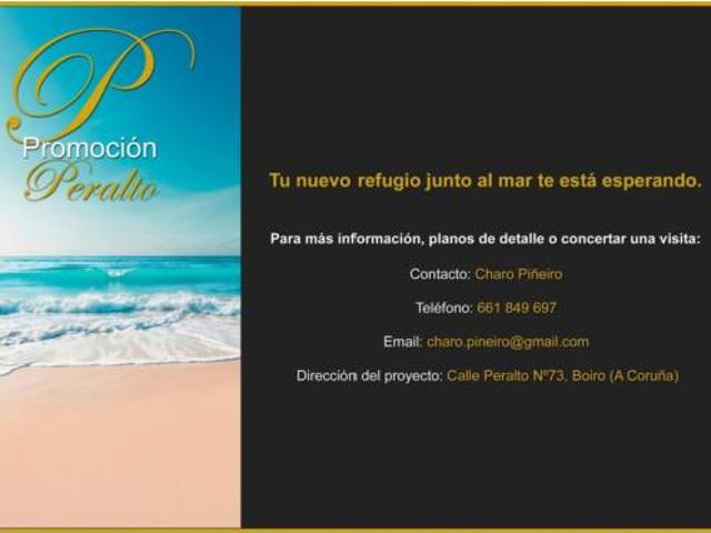 Apartamento Venta Boiro, Peralto