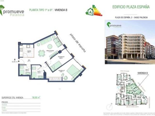 Piso Venta Palencia Capital, El Carmen La Lanera