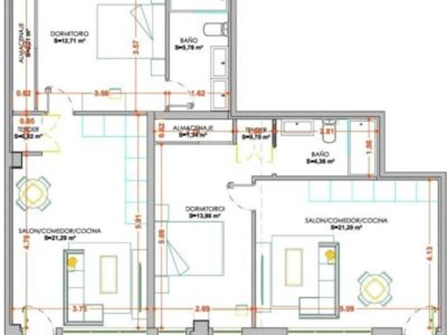 Apartamento Venta Salamanca Capital, Delicias Prosperidad Rollo Puente Ladrillo