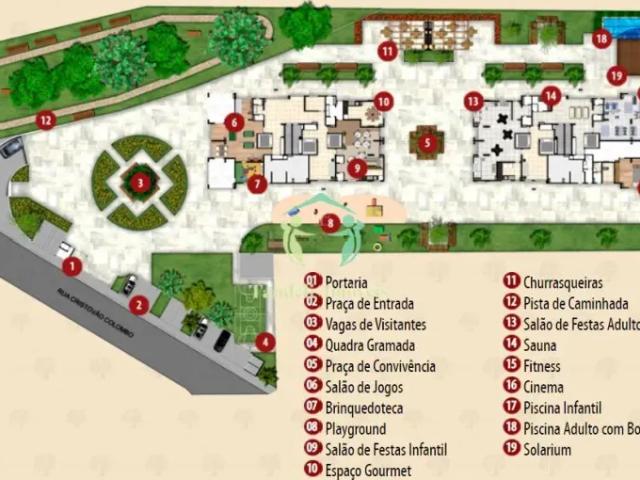 Apartamento à venda com 65m², 2 quartos e 2 vagas Vila América