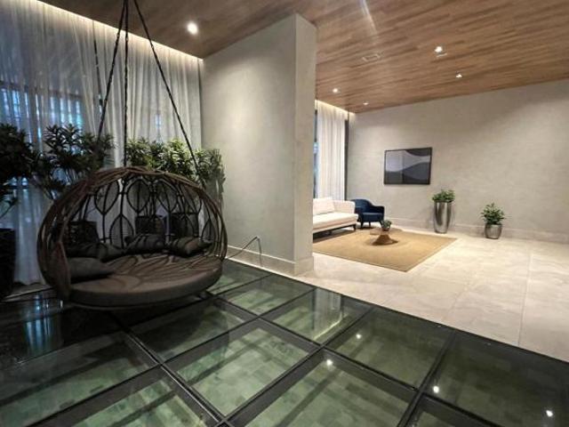 Apartamento venda no Brooklin com 48,49m2, 1 quarto e 1 vaga coberta de garagem