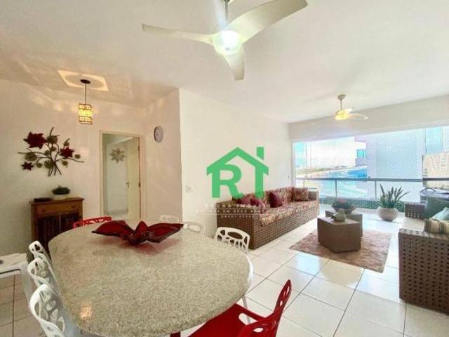 Apartamento Vista ao Mar, 3 dormitórios 1 Suíte, 1 Vaga, Pitangueiras Guarujá/SP