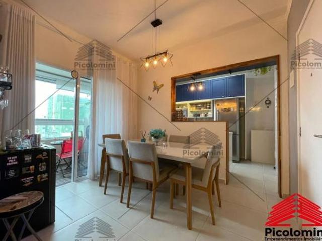 Apartamento vista mar com varanda gourmet próximo ao Ilha Porchat