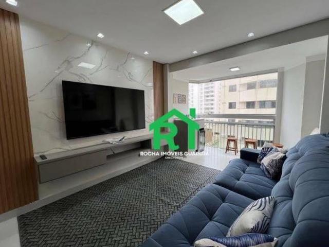 Apartamento à beira mar com 3 quartos 1 suíte, 1 vaga à venda em Pitangueiras, Guarujá