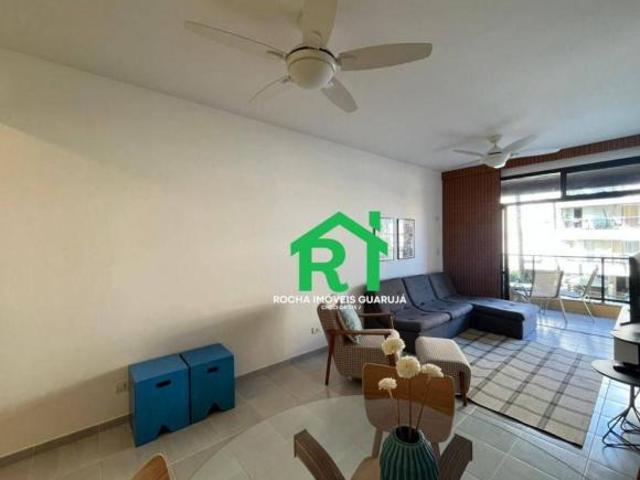 Apartamento à beira mar com 3 quartos 2 suítes, 1 vaga e lazer à venda em Enseada, Guarujá