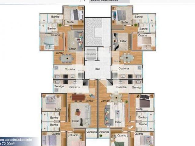 Apartamento à Venda Miramar, 3 Quartos, 72 m² Belo Horizonte