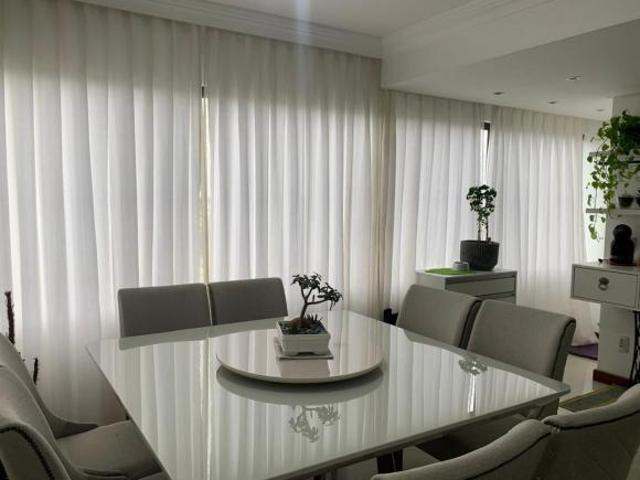 Apartamento à venda, mobiliado, 3 quartos, 1 suíte, churrasqueira, vaga dupla, sol da tarde
