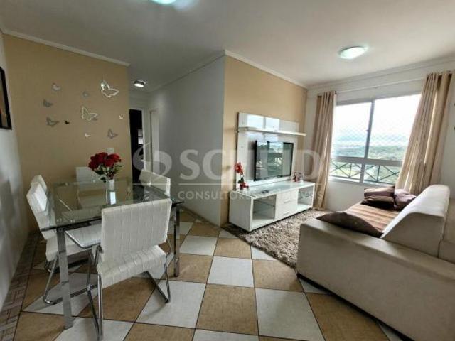 Apartamento a venda MOBILIADO no Jd Sabará/Jd Ubirajara com 47m, 2 quartos e 1 vaga