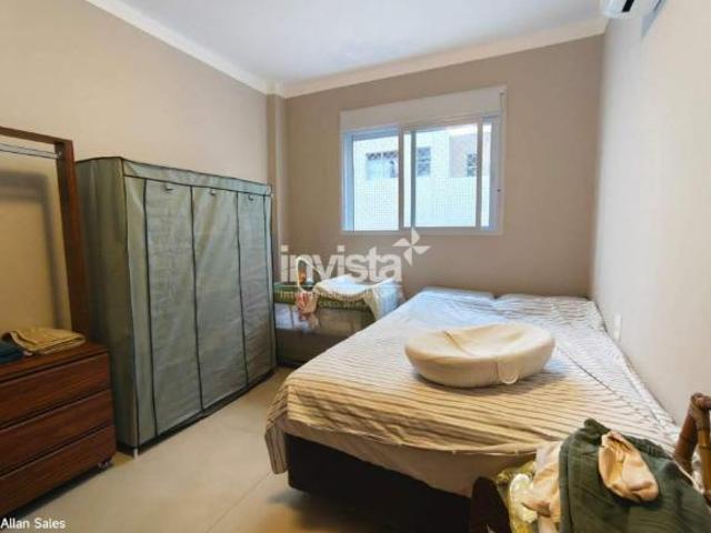 Apartamento à venda na Pompéia, Santos 1 quarto, 55m², mobiliado e com ar condicionado