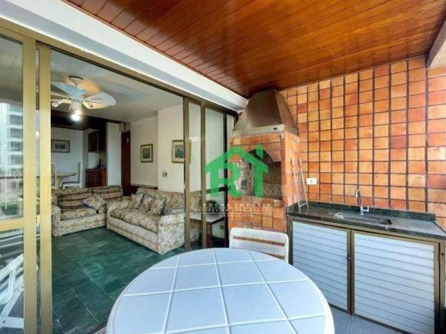 Apartamento à beira mar com 3 quartos 1 suíte, 2 vagas e lazer à venda em Astúrias, Guarujá