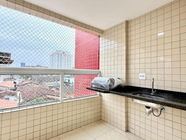 apartamento á venda na praia grande 02 dormitórios com lazer