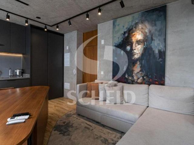 Apartamento á Venda na Vila Nova Conceição com 61m², 1 quarto sendo 1 suíte, 2 vagas