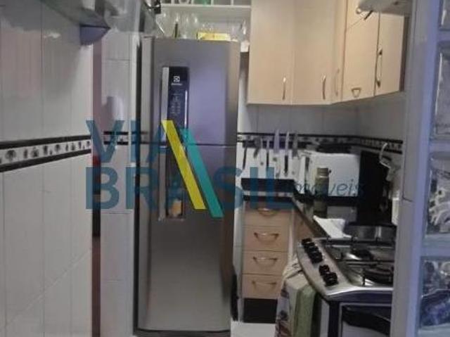 Apartamento à Venda na Vila Sacadura Cabral, Santo André SP: 2 Quartos, 1 Vaga de Garagem!