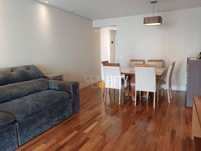 Apartamento à venda no Alto da Boa Vista | 3 dorms, 1 suíte, 115 m², 2 vagas | Vista privilegiada