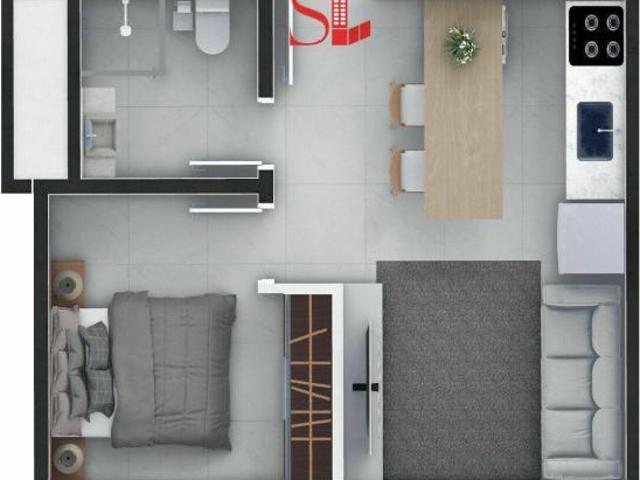 Apartamento à venda no bairro Centro Santa Maria/RS