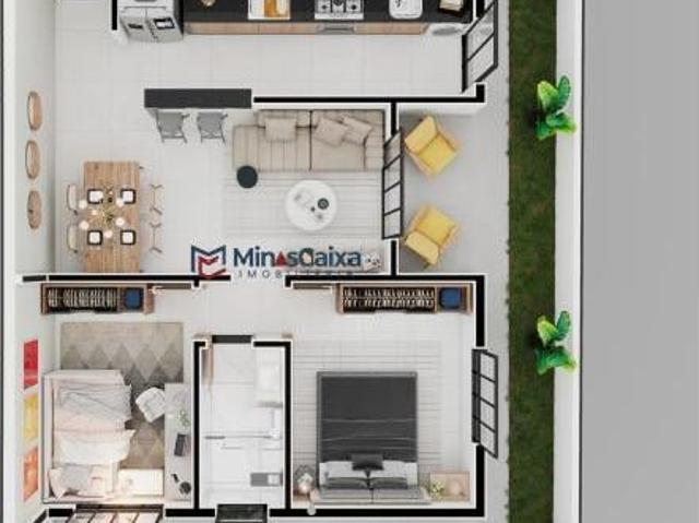 Apartamento à venda no bairro Santa Terezinha II em Coronel Fabriciano