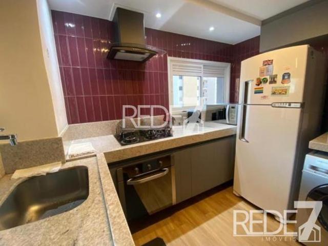 Apartamento à venda no Cambuí, Campinas SP: 1 quarto, 1 suíte, 2 salas, 2 banheiros, 1 vaga, 51m². V