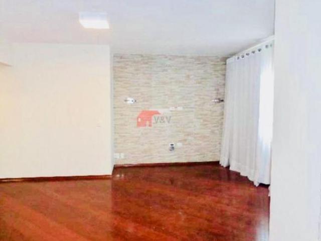 Apartamento a venda no Campo Belo, 3 dormitórios, 1 suíte, 2 vagas de garagem 125m2