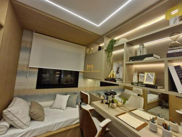 Apartamento à venda no Centro de Indaiatuba SP: 2 quartos, 1 sala, 1 vaga de garagem, 39,90 m² de ár