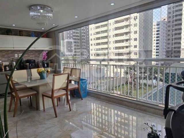 Apartamento à venda no Ipiranga, 2 suítes lavabo e varanda gourmet e 2 vagas