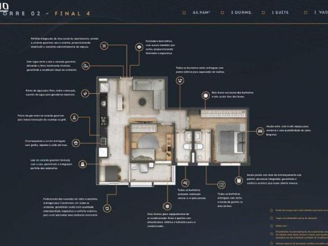 Apartamento à venda no Jardim Aquárius