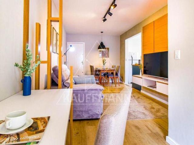 Apartamento à venda no Jardim Europa, 1 Suíte, 1 Vaga, A.U 45m²