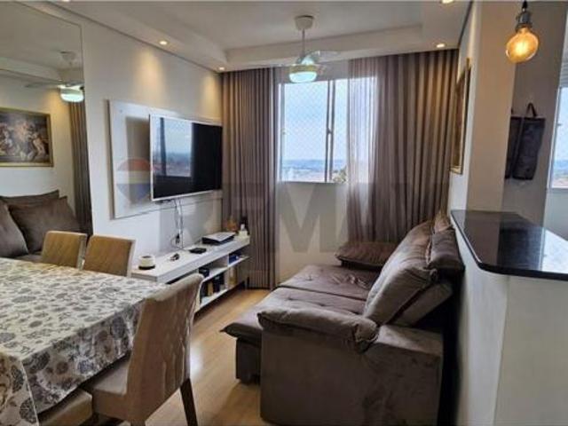 Apartamento para Venda em Paulínia, Jardim Flamboyant, 2 dormitórios, 1 banheiro, 2 vagas