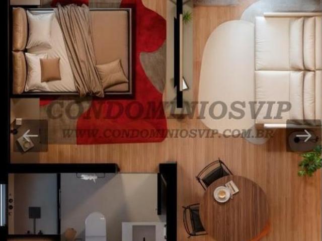 Apartamento à venda no Parque Campolim, Sorocaba SP: 1 quarto, 1 suíte, 2 salas, 1 banheiro, 1 vaga