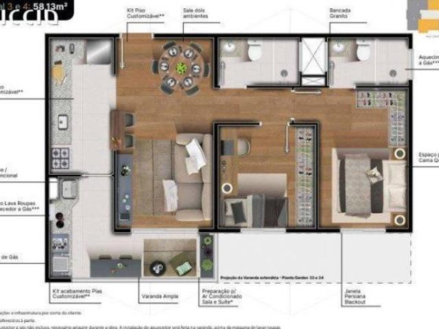 Apartamento à venda no Parque Industrial
