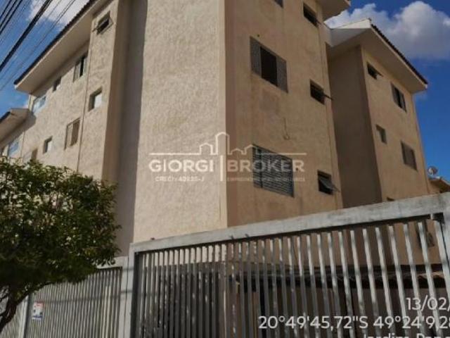 Apartamento à venda no Residencial Reinaldo Bordin São José do Rio Preto SP: 2 quartos, 1 suíte, 1