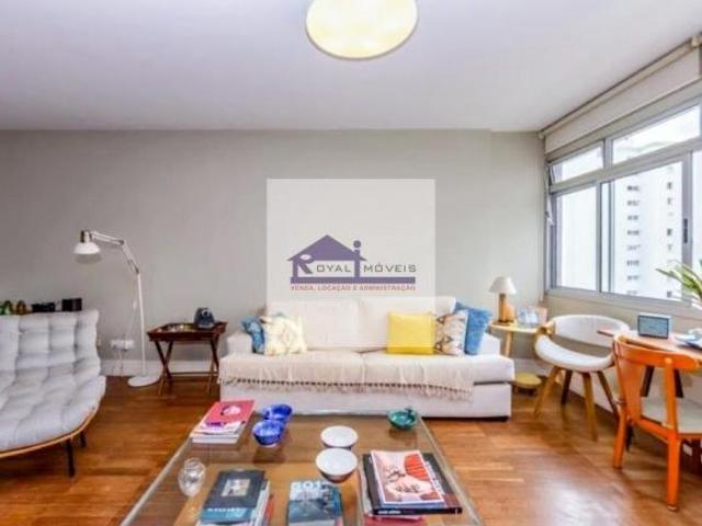 Apartamento à Venda nos Jardins SP, 130m², 2 Dorms, 1 Suíte