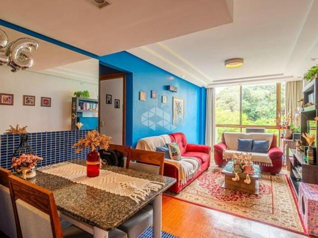 Apartamento à venda com 71m² de área privativa, 2 dormitórios e 2 vagas no bairro Tristeza