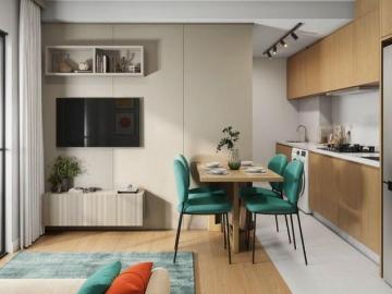 Apartamento á venda com 2 quartoscom sacada no Prado Velho Curitiba