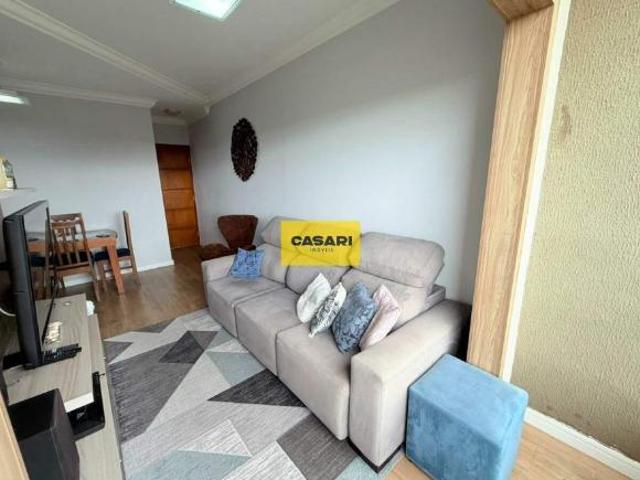 Apartamento 3 dorms, 63 m², 8º andar – Assunção, SBC