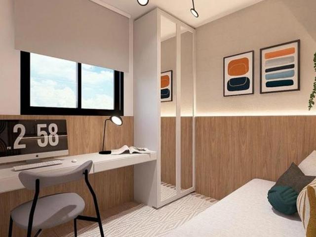 Apartamento á venda com 3 quartos, varanda e churrasqueira Hauer