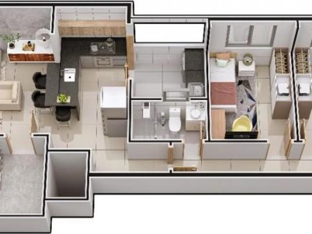 APARTAMENTO Á VENDA COM EXCELENTE LOCALIZAÇÃO BAIRRO JARDIM PANORAMA!