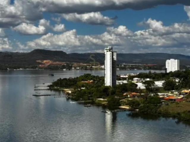 Apartamento à venda com sacada gourmet com vista para o rio e 02 quartos, sendo 01 suíte no Condomín