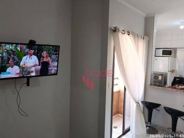 Apartamento à Venda de 01 Quarto no Bairro Vila Ana Maria em Ribeirão Preto com 02 Varandas