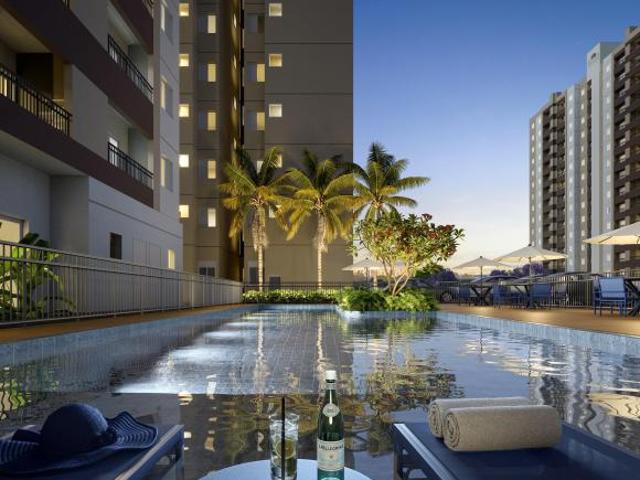 Apartamento à venda com 2 dormitórios, suíte e Varanda gourmet Parque Gabriel, Hortolândia