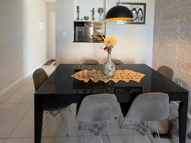 Apartamento à venda de 77m² | 03 dormitórios, sendo 01 suíte e 02 vagas de garagem | Edifício Ilha B