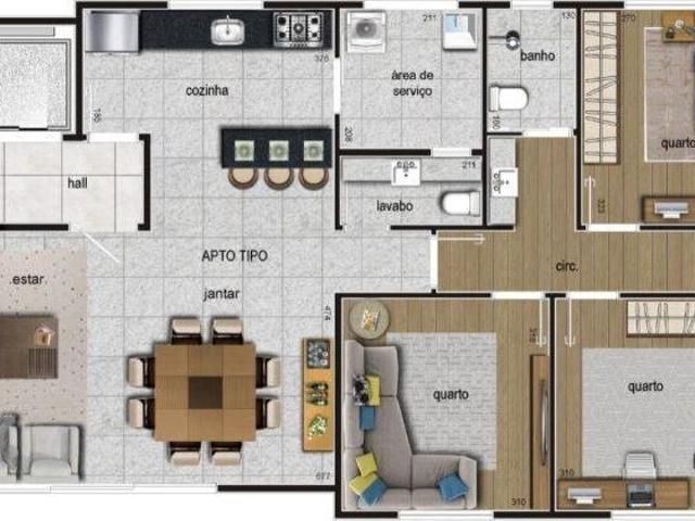 Apartamento à venda em Ouro Preto