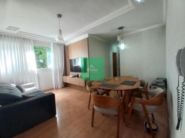 Apartamento à venda em Betim MG, bairro Espírito Santo: 3 quartos, 1 suíte, 1 sala, 2 banheiros, 1 v